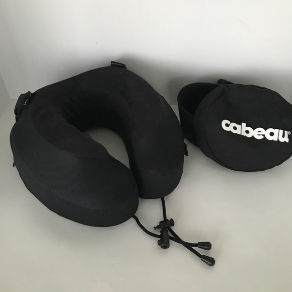 cabeau Other Cabeau Memory Foam Neck Pillow Attaches To Airplane